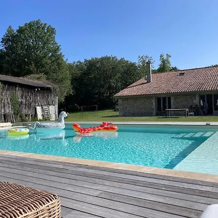 La Cheneraie De Tomelou - Belle Propriete Avec Piscine Chauffee Et Gardien *