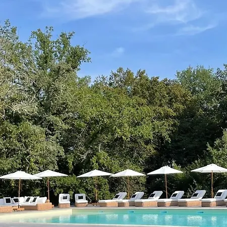 La Cheneraie De Tomelou - Belle Propriete Avec Piscine Chauffee Et Gardien Grignols (Gironde)
